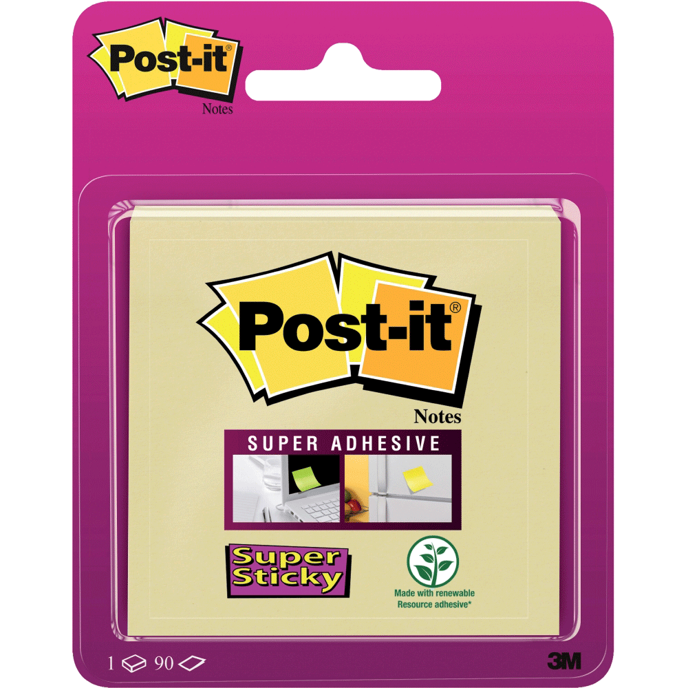 Bild: Post-it Super Sticky Notes 