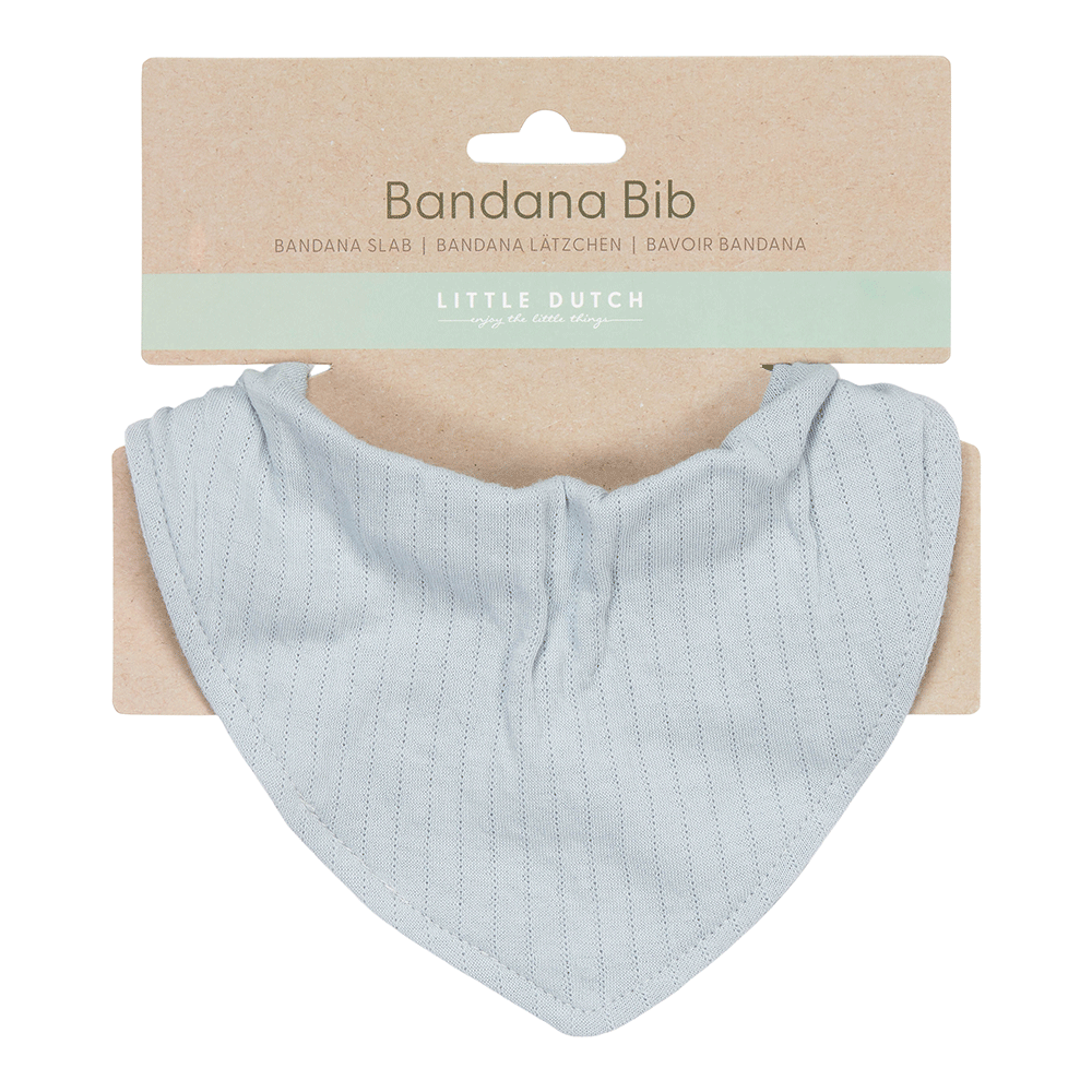 Bild: Little Dutch Bandana Lätzchen Pure Soft Blue