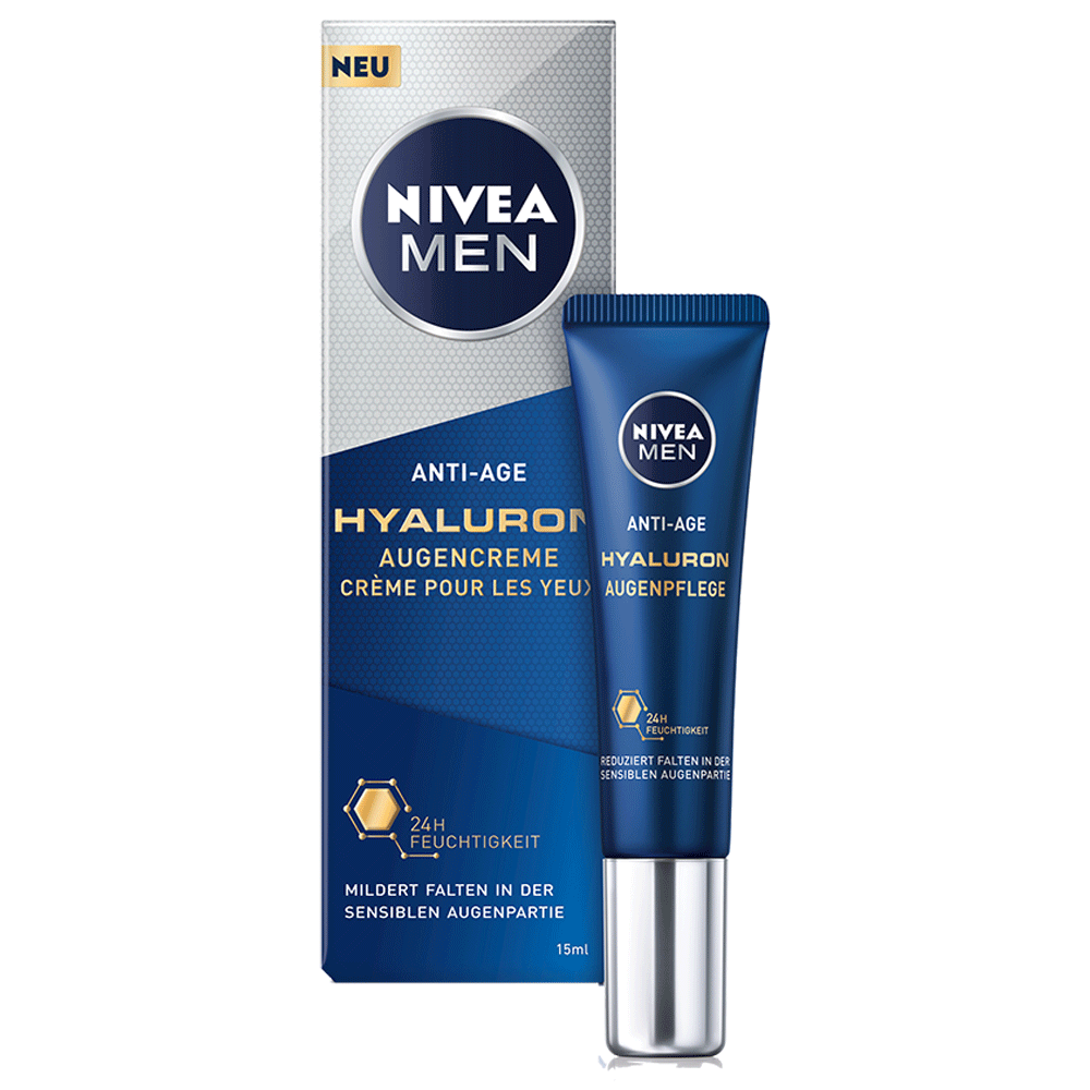 Bild: NIVEA MEN Anti-Age Hyaluron Augencreme 