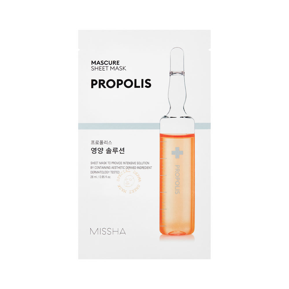 Bild: MISSHA Tuchmaske Mascure Propolis 