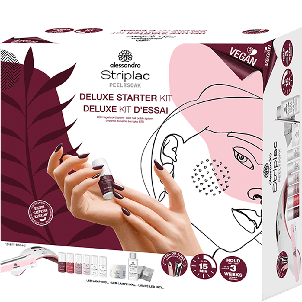 Bild: Alessandro Striplac Peel or Soak Premium Nagellack Set 