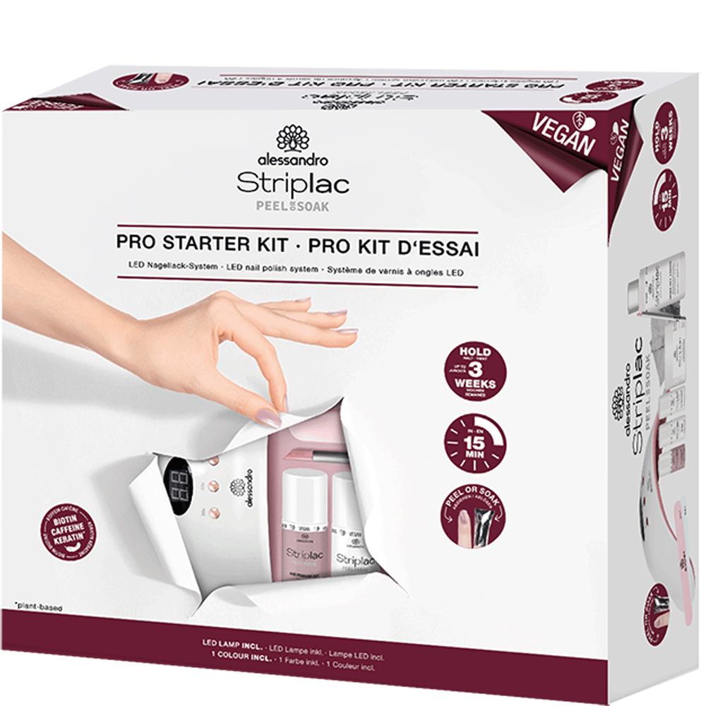 Bild: Alessandro Striplac Peel or Soak Standard Nagellack Set 