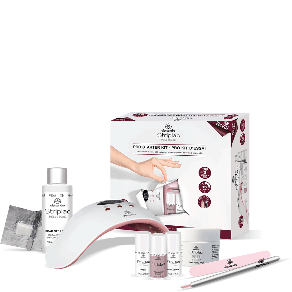 Bild: Alessandro Striplac Peel or Soak Standard Nagellack Set 