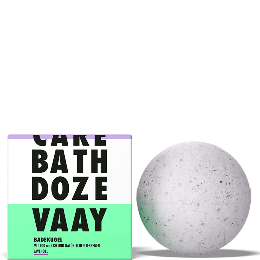 Bild: VAAY CBD Bathbomb Lavender  