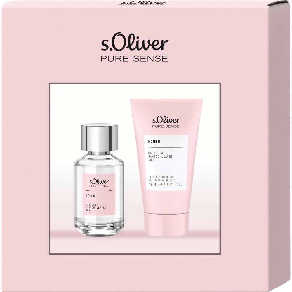 Bild: s.Oliver Pure Sense Woman Geschenkset Eau de Toilette 30 ml + Duschgel 75 ml 