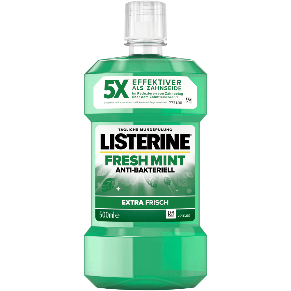 Bild: LISTERINE Mundspülung Fresh Mint Extra Frisch 