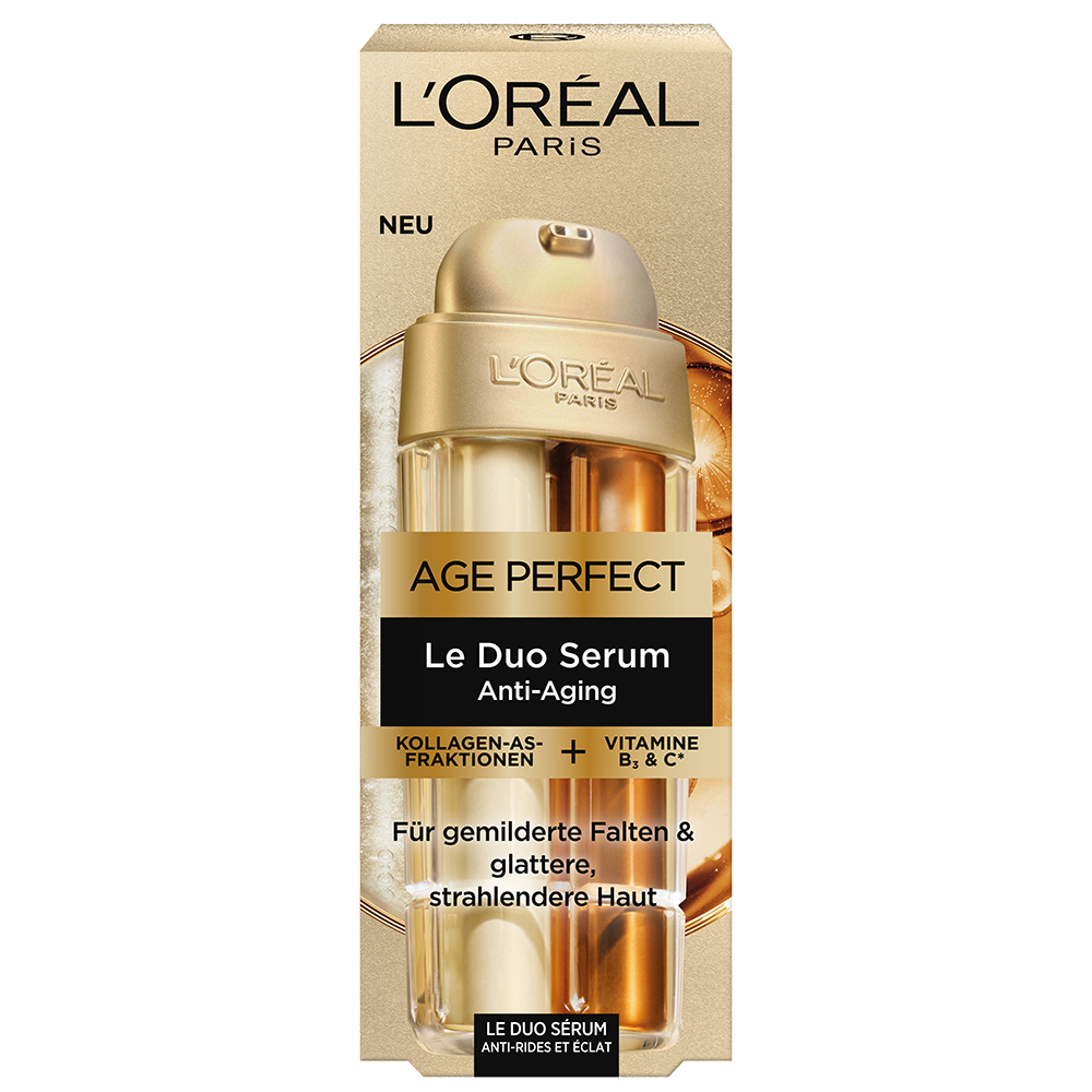 Bild: L'ORÉAL PARIS Age Perfect Le Duo Serum Anti-Aging 