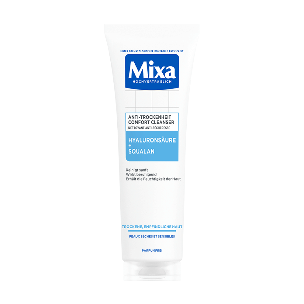 Bild: Mixa Anti-Trockenheit Comfort Cleanser 