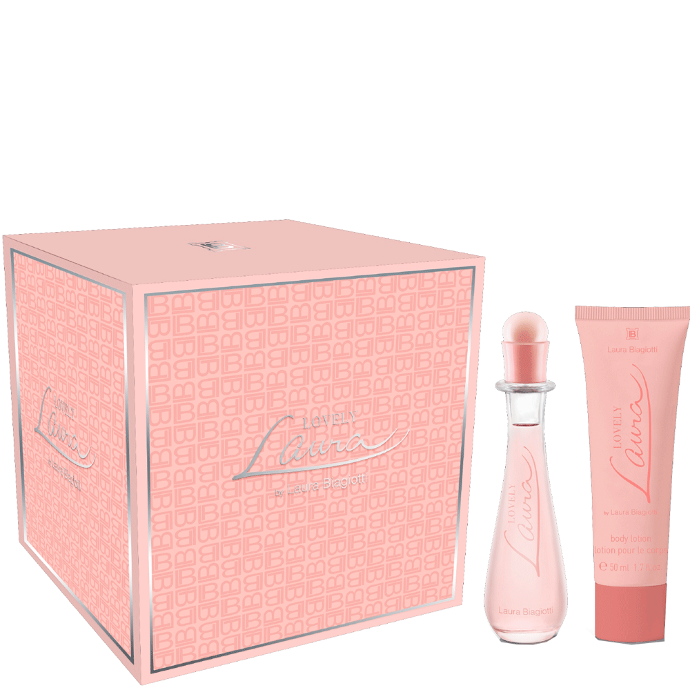 Bild: Laura Biagiotti Lovely Laura Geschenkset Eau de Toilette 25 ml + Bodylotion 50 ml 