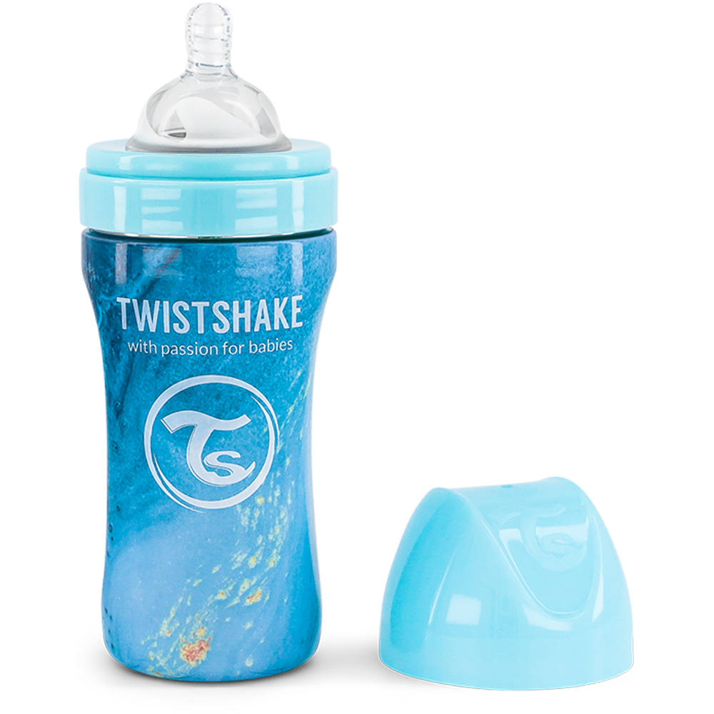 Bild: Twistshake Anti Colic Fläschchen Blau 