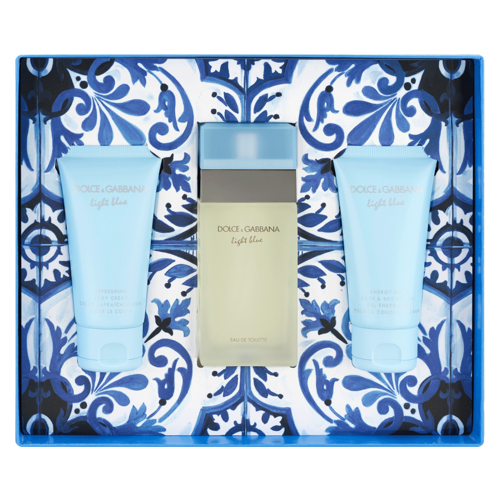 Bild: Dolce & Gabbana Light Blue Geschenkset Eau de Toilette 50 ml + Bodylotion 50 ml + Duschgel 50 ml 