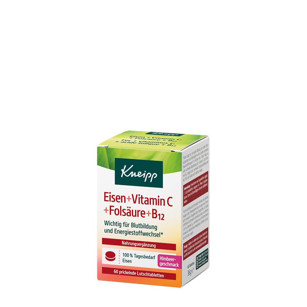 Bild: Kneipp Eisen + Vitamin C + Folsäure + B12 