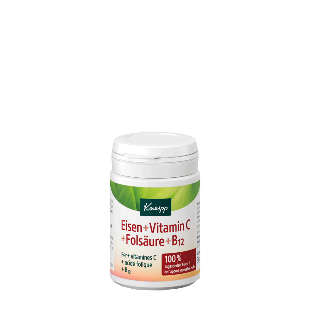 Bild: Kneipp Eisen + Vitamin C + Folsäure + B12 