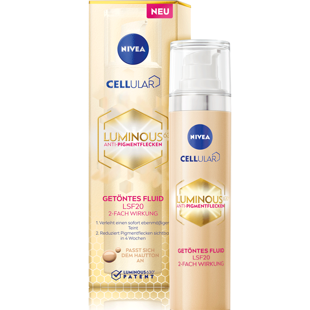 Bild: NIVEA Cellular Luminous Getöntes Fluid Getöntes Fluid LSF 20 