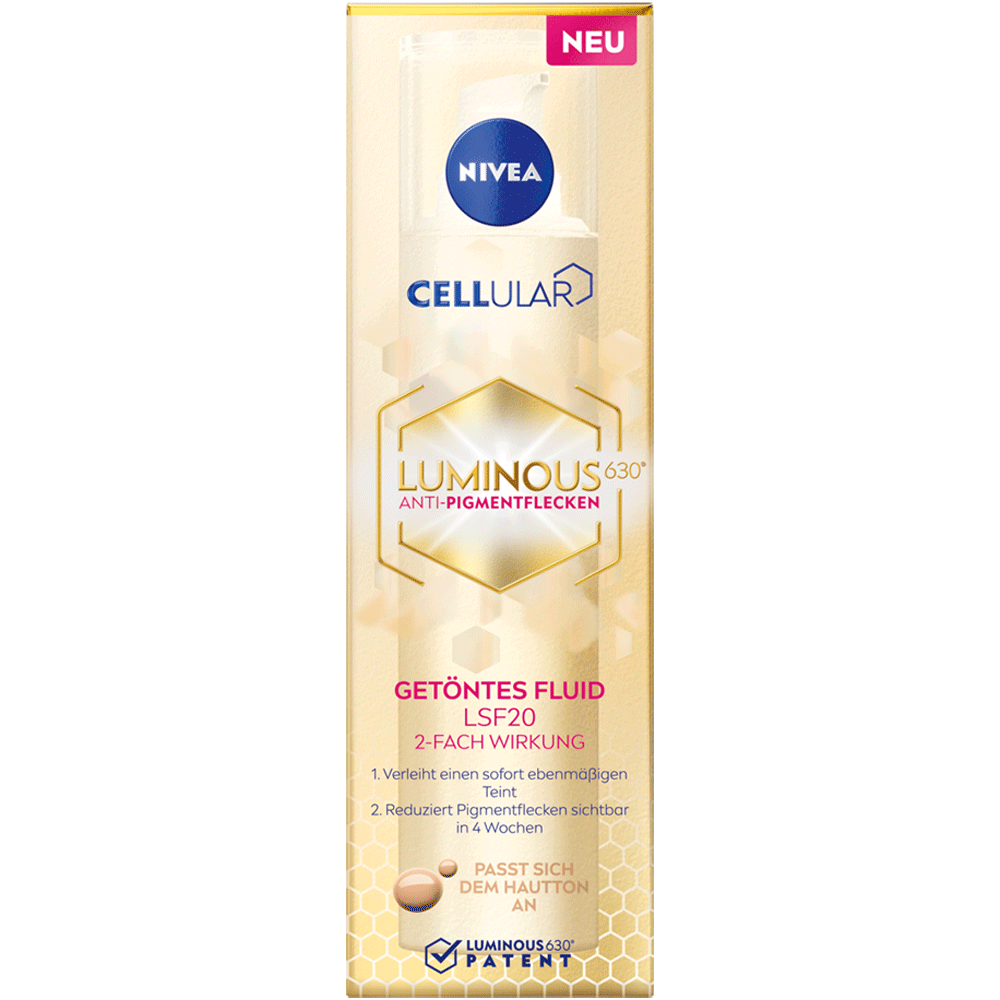 Bild: NIVEA Cellular Luminous Getöntes Fluid Getöntes Fluid LSF 20 