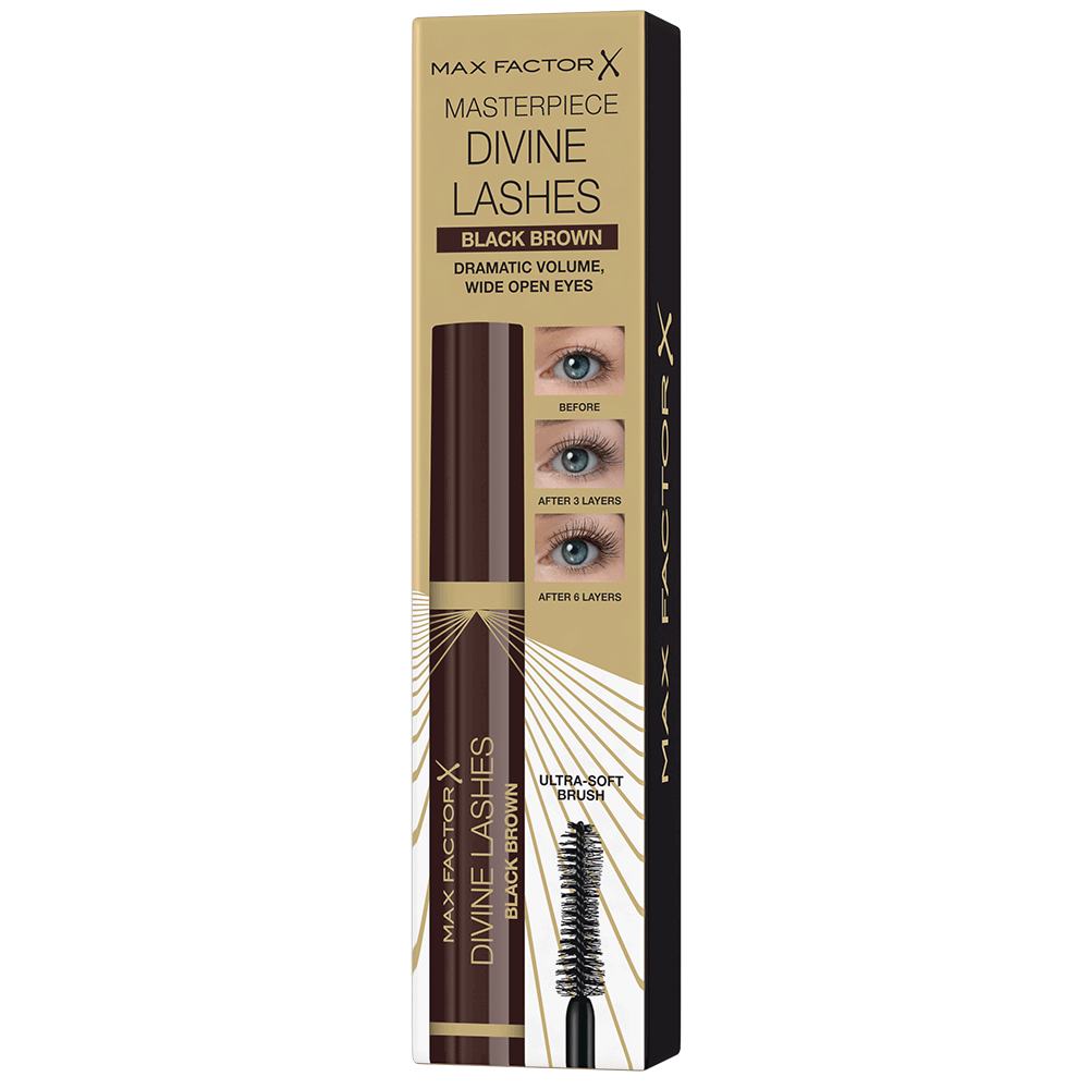 Bild: MAX FACTOR Masterpiece Divine Lashes Mascara blackbrown