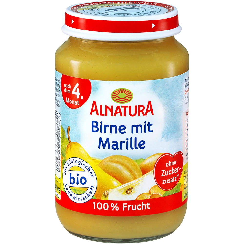 Bild: ALNATURA Birne mit Marille 