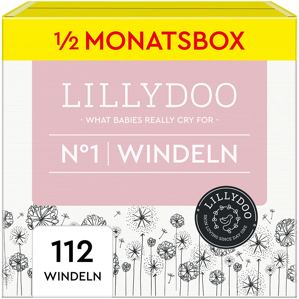 Bild: LILLYDOO 1/2 Monatsbox Windeln N°1, 2 kg - 5 kg 