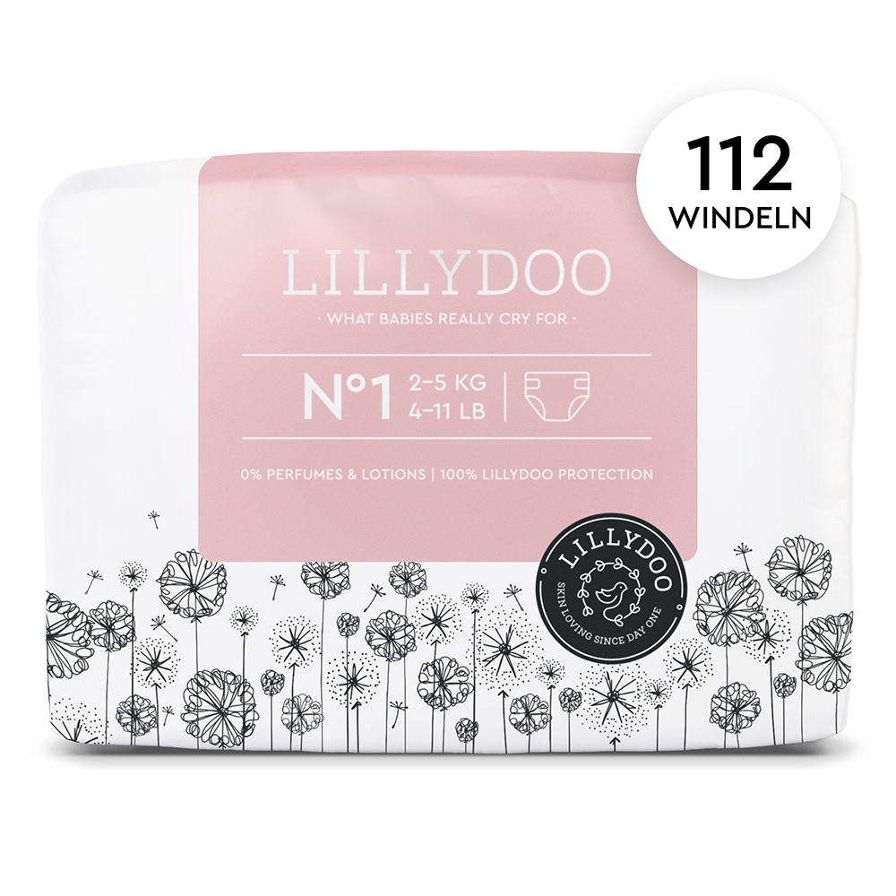 Bild: LILLYDOO 1/2 Monatsbox Windeln N°1, 2 kg - 5 kg 