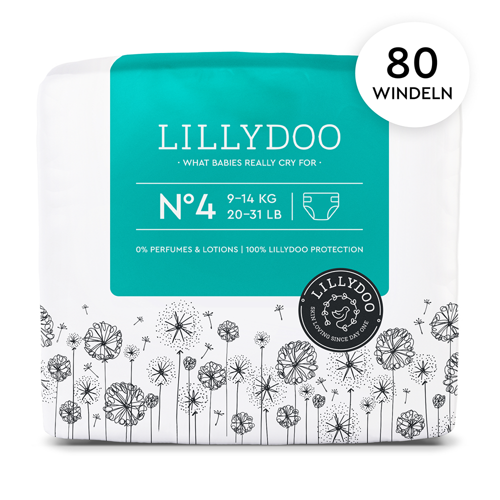 Bild: LILLYDOO 1/2 Monatsbox Windeln N°4, 9 kg - 14 kg 