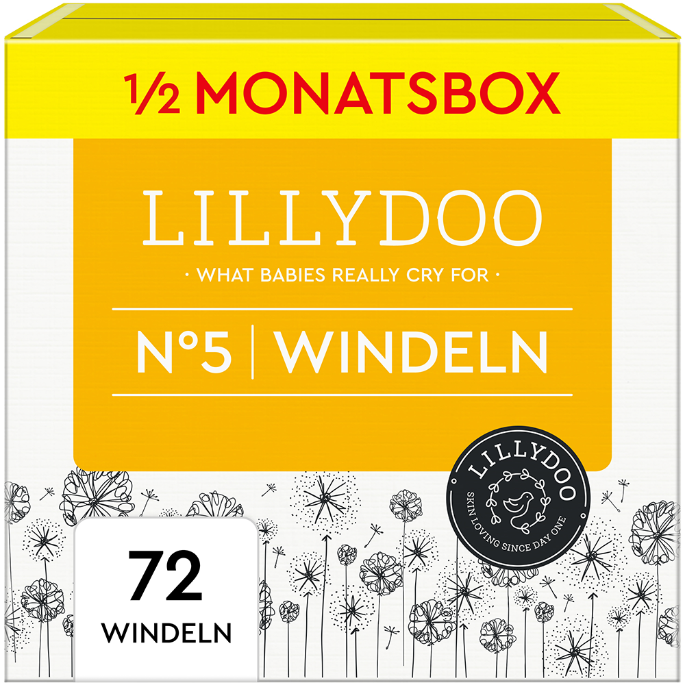 Bild: LILLYDOO 1/2 Monatsbox Windeln N°5, 11 kg - 16 kg 