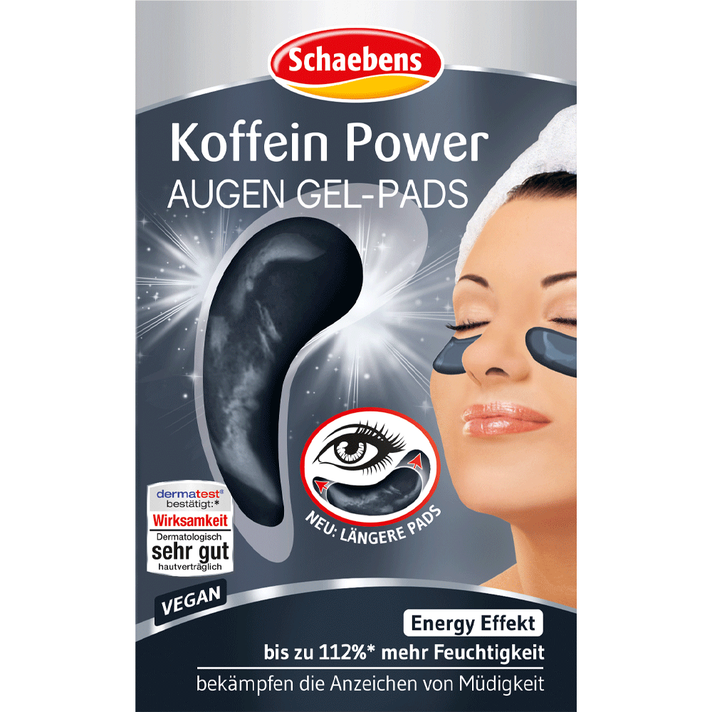 Bild: Schaebens Koffein Power Augen Gelpads 