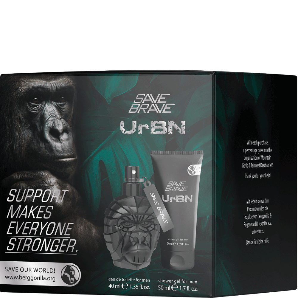 Bild: Save Brave Urbn Geschenkset Eau de Toilette 40 ml + Duschgel 50 ml 