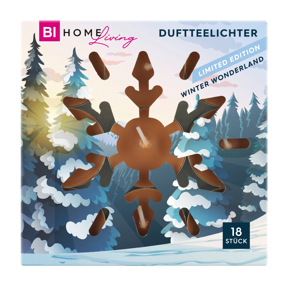 Bild: BI HOME Living Duftteelichter Winter Wonderland Limited Edition 