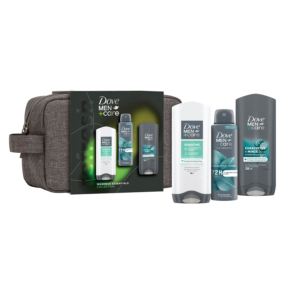 Bild: Dove MEN+CARE Geschenkset Washbag Essentials 