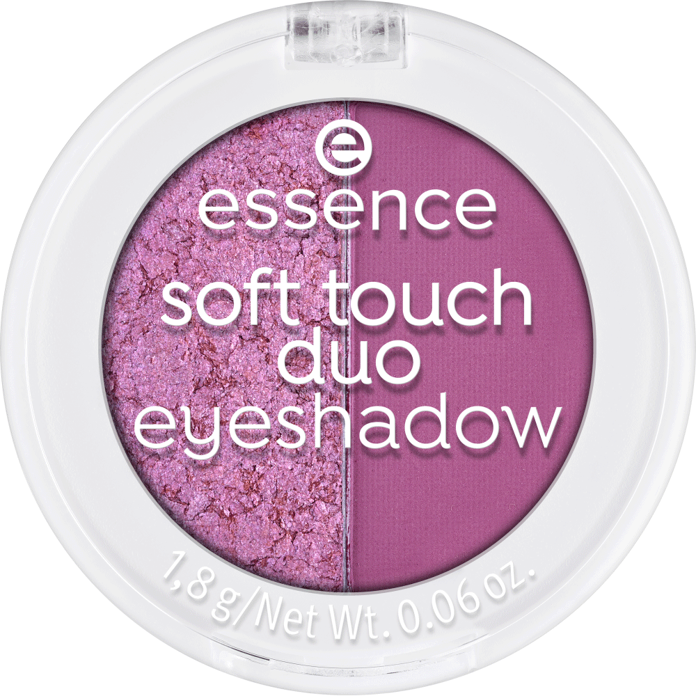 Bild: essence soft touch duo eyeshadow Berry Crush