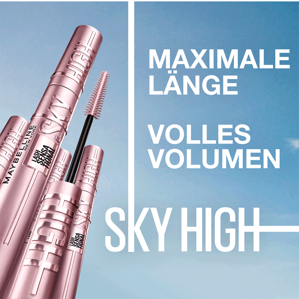 Bild: MAYBELLINE Lash Sensational Sky Mascara High Waterproof schwarz