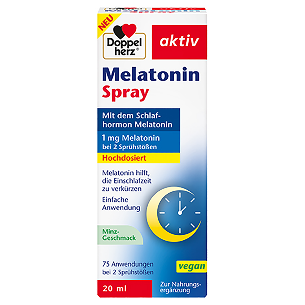 Bild: DOPPELHERZ Melatonin Spray 