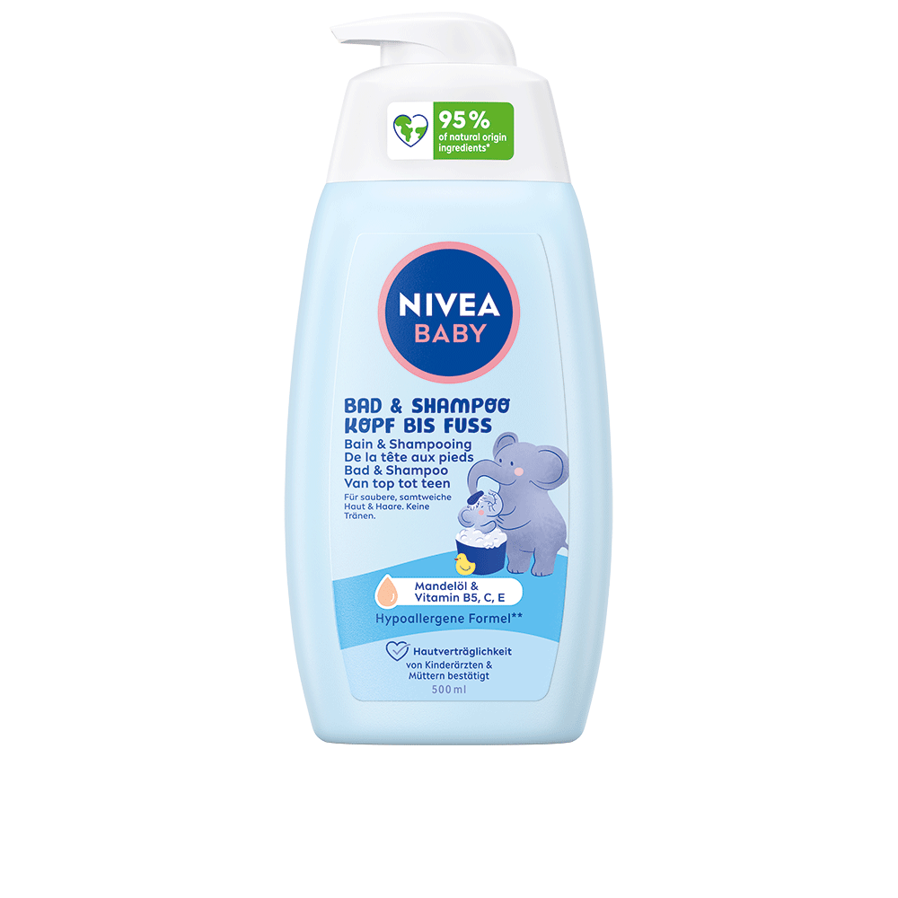 Bild: NIVEA Baby Bad und Shampoo Kopf bis Fuss 