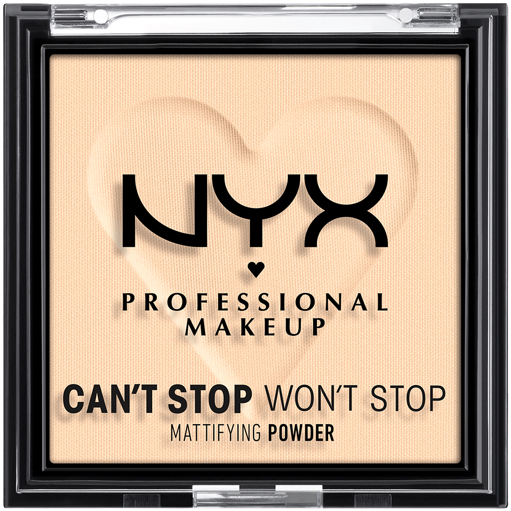 Bild: NYX Professional Make-up Can't Stop Won't Stop Mattifying Pressed Powder fair