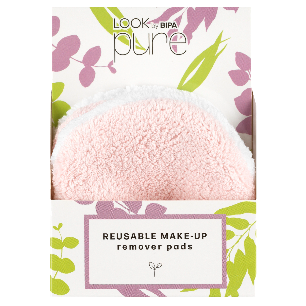 Bild: LOOK BY BIPA pure Make-up Entferner Pads 