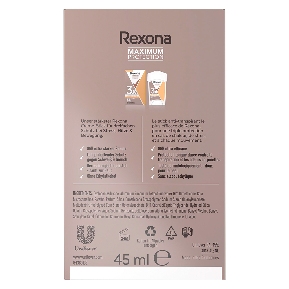 Bild: Rexona Deocreme Maximum Protection Sports Control 