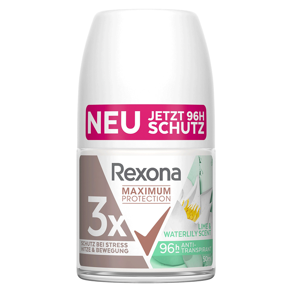 Bild: Rexona Deo Roll On Maximum Protection Lime and Waterlily 