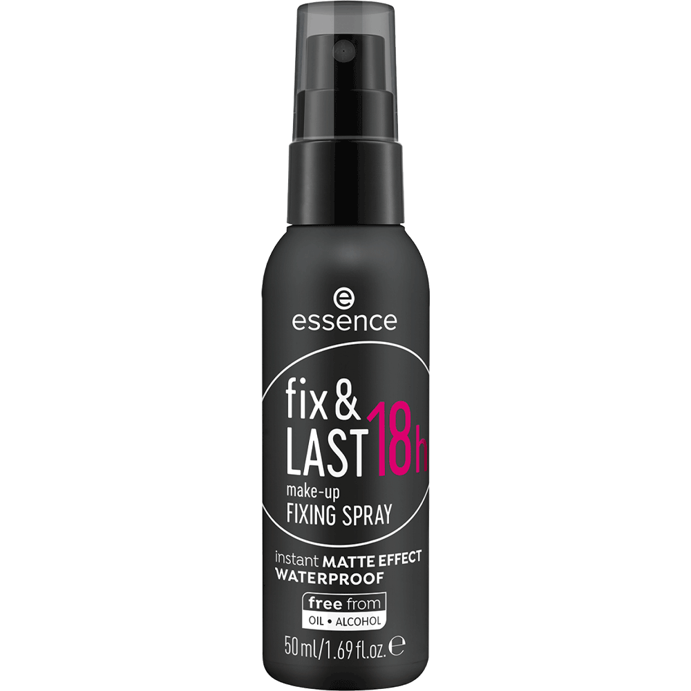 Bild: essence Fix & Last 18h make-up Fixing Spray 