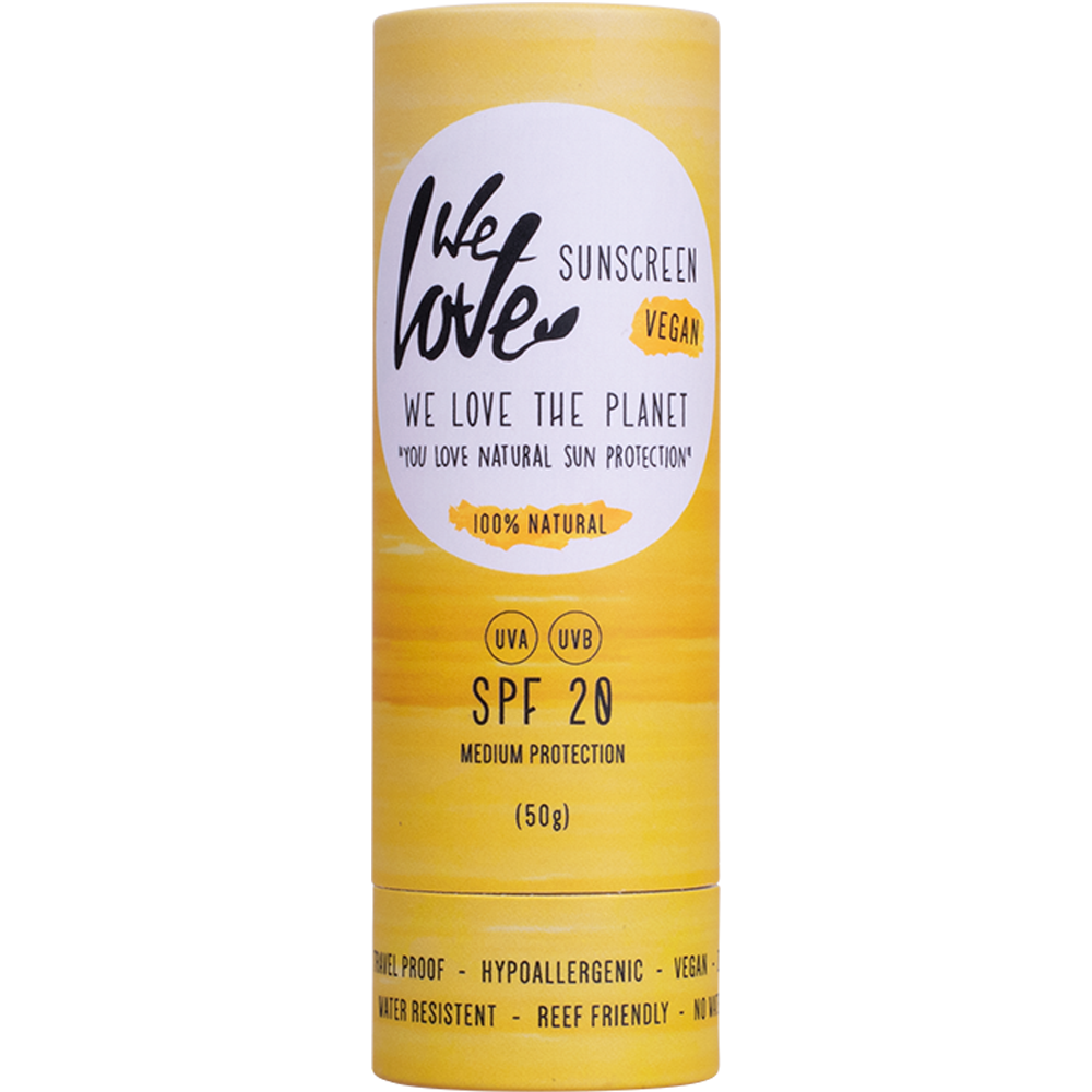 Bild: We love the planet Sun Stick Sonnenschutz SPF 20 