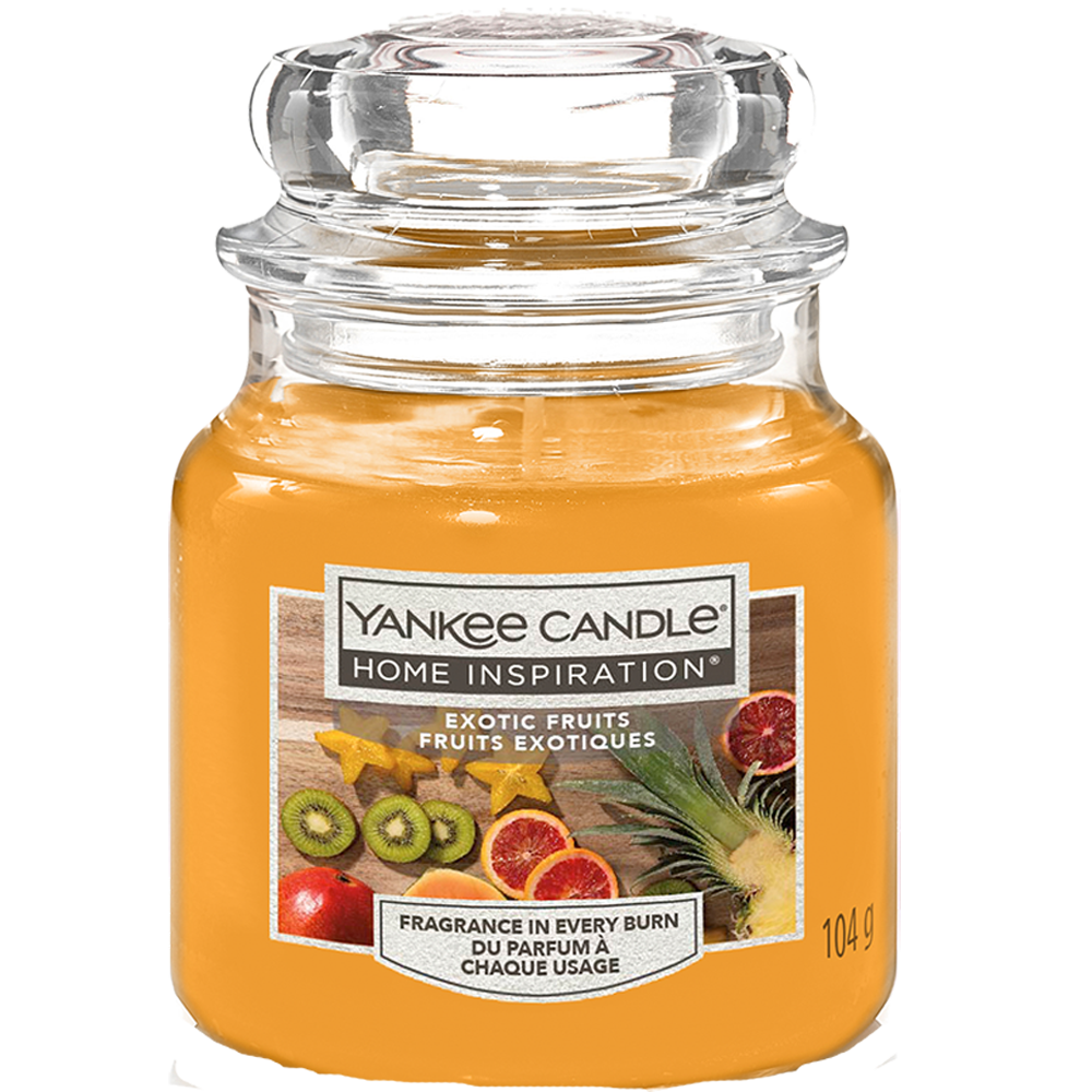 Bild: Yankee Candle Home Inspiration Duftkerze klein Exotic Fruits 