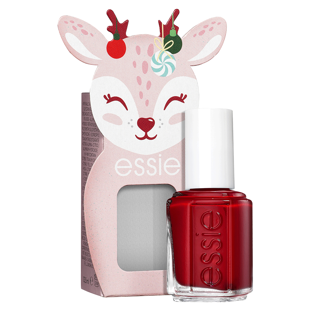 Bild: Essie Nagellack X-Mas Coffret Rentier 60 really red 