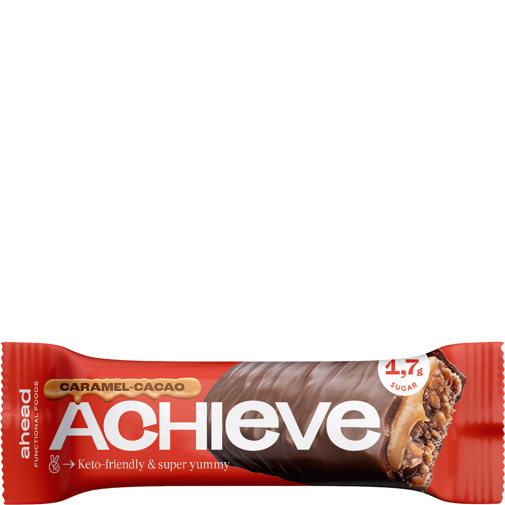 Bild: ACHIEVE Riegel Caramel Cacao 