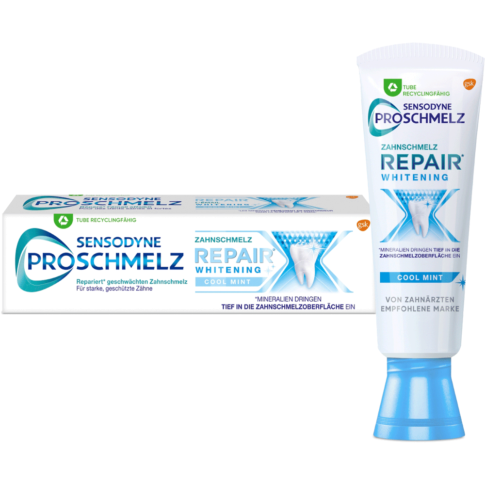 Bild: SENSODYNE Proschmelz Repair&Whitening 