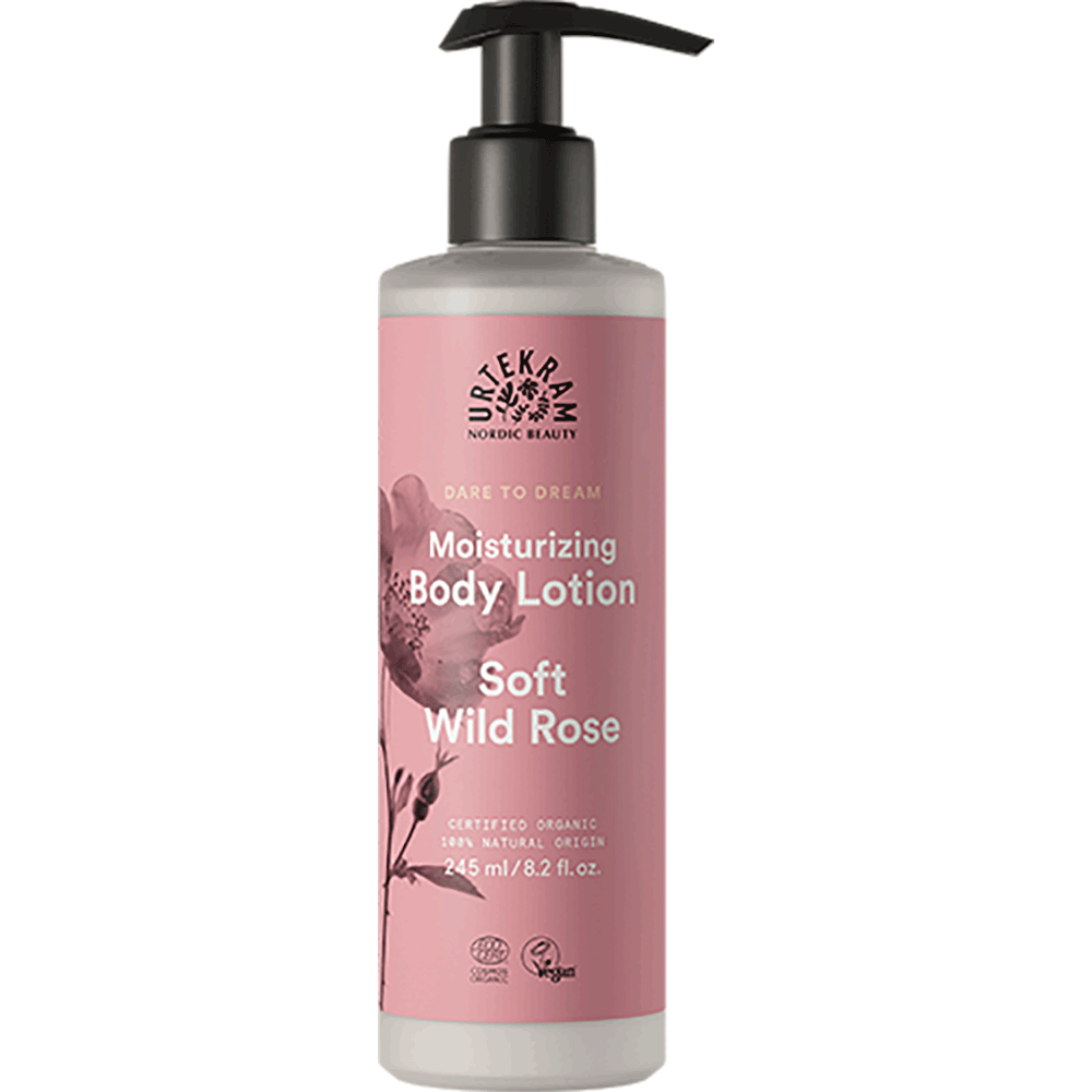 Bild: Urtekram Soft Wild Rose Bodylotion 