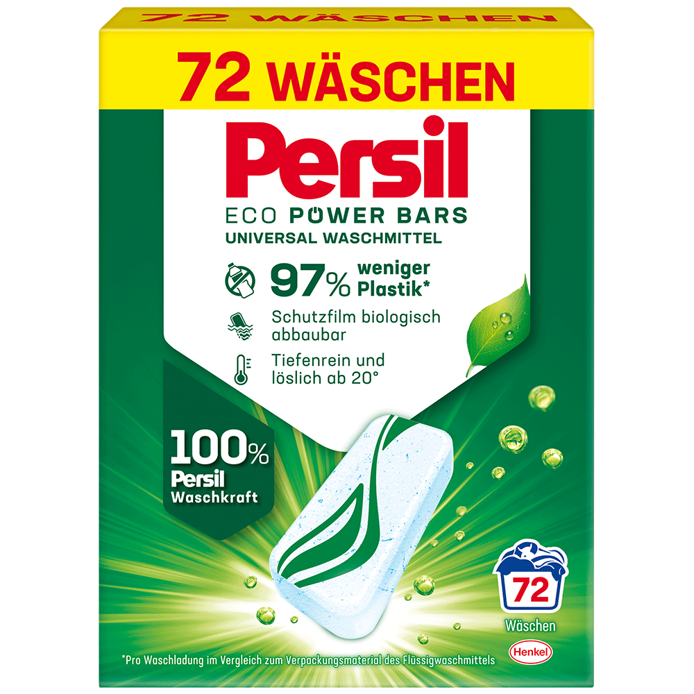 Bild: Persil Waschmittel Eco Power Bars Universal 