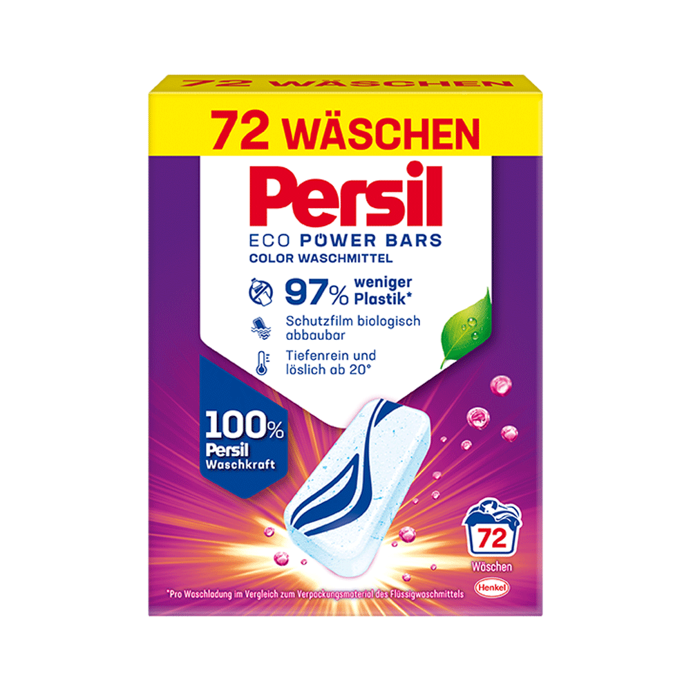 Bild: Persil Waschmittel Eco Power Bars Color 