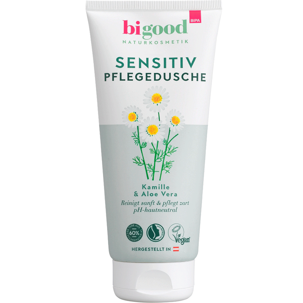 Bild: bi good Sensitiv Pflegedusche Kamille & Aloe Vera 