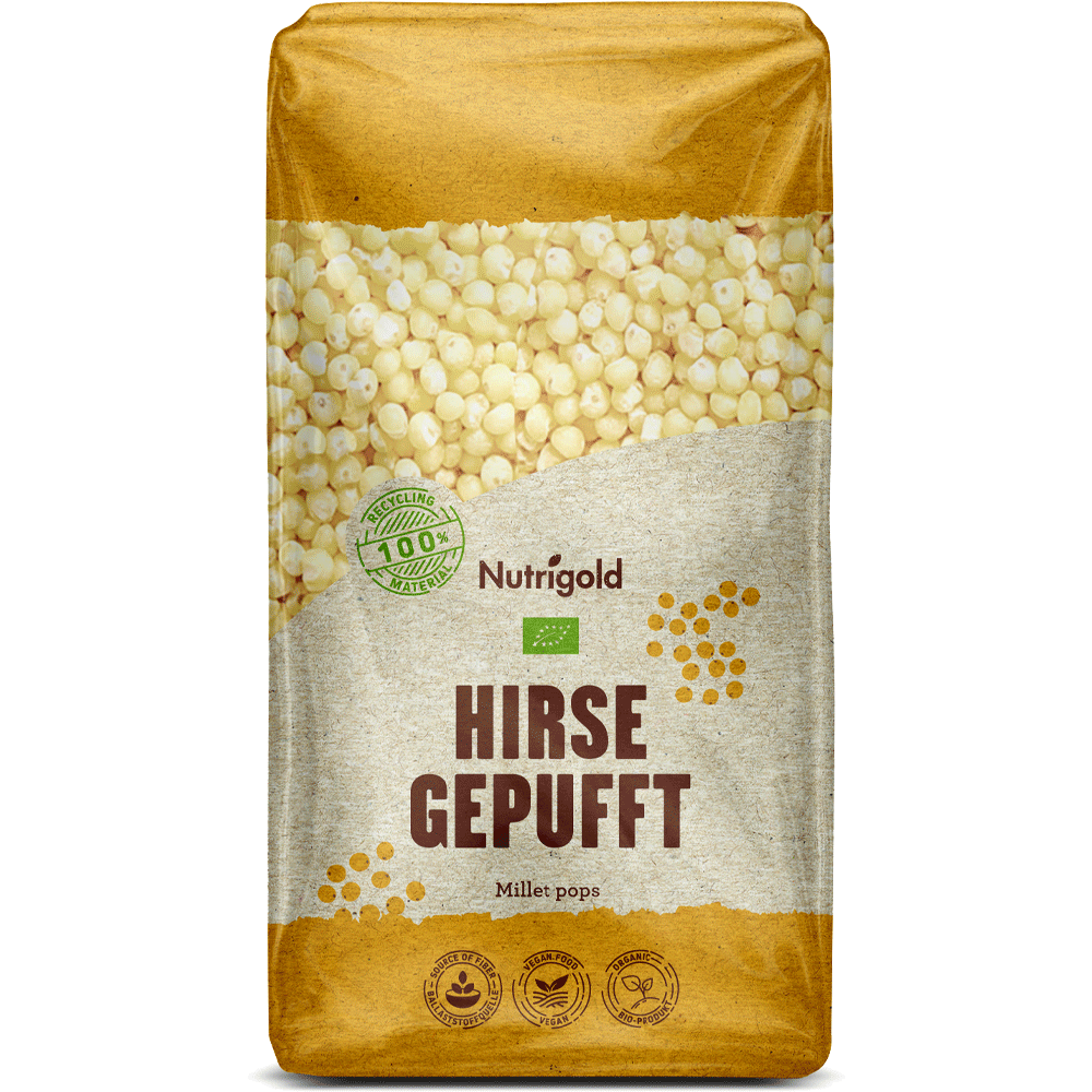 Bild: Nutrigold Hirse Gepufft 