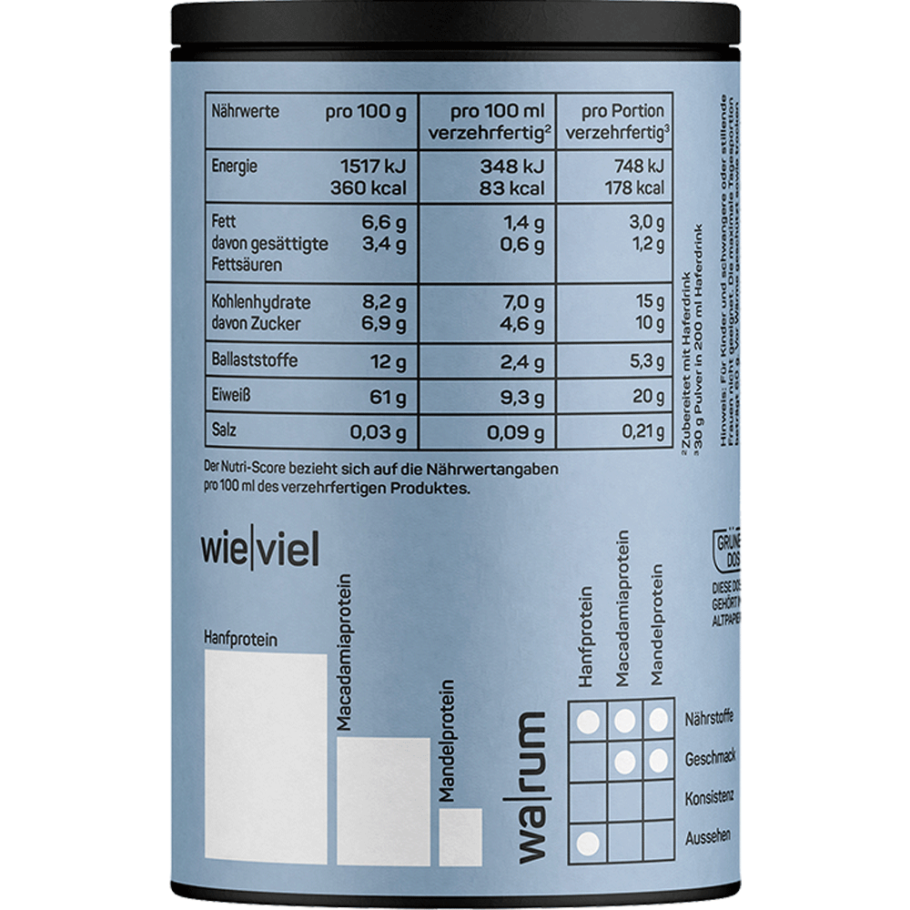 Bild: Naduria Protein Vegan Put 