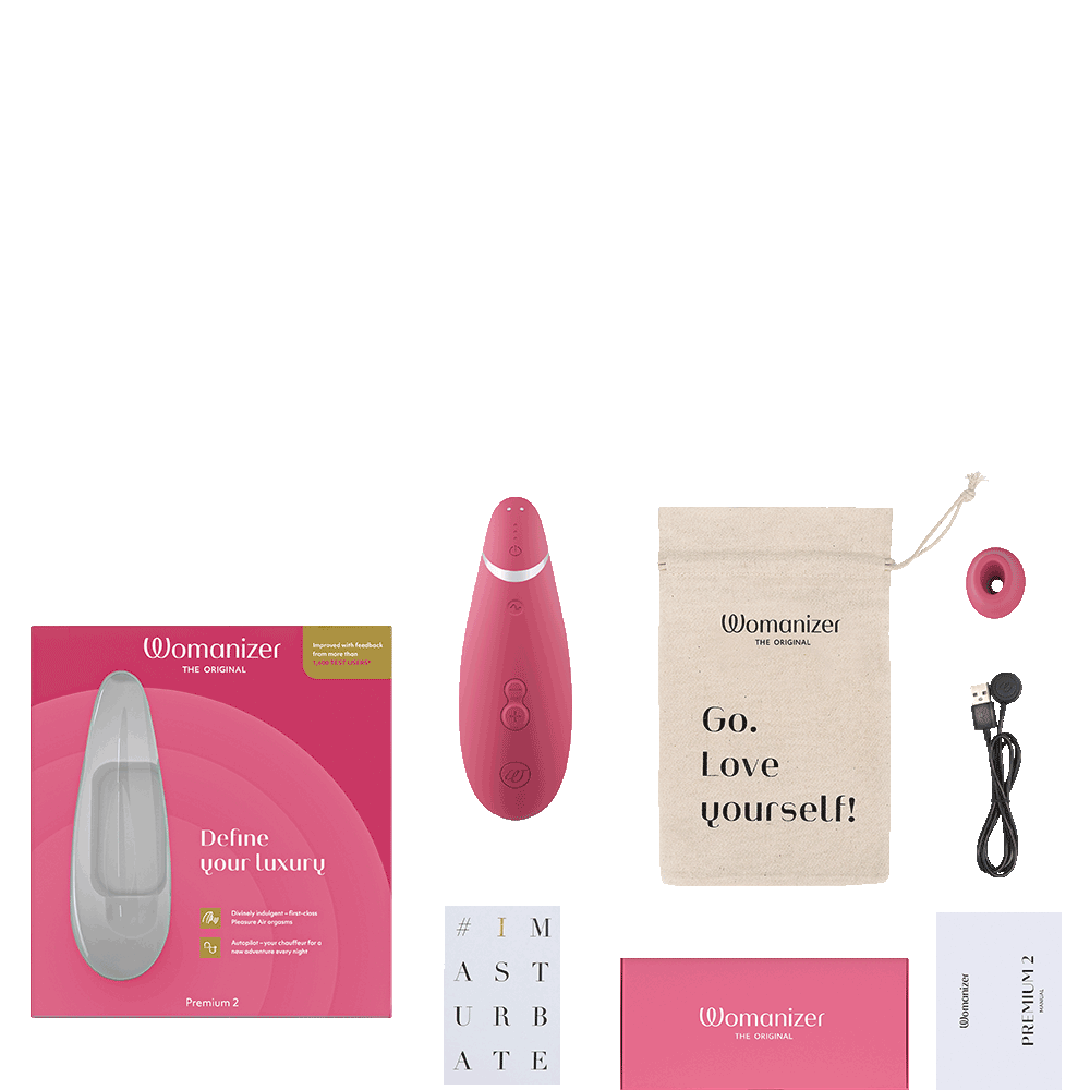 Bild: Womanizer Druckwellenvibrator Premium 2 Raspberry 